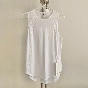 NWT Lululemon white sculpt tank Size 8